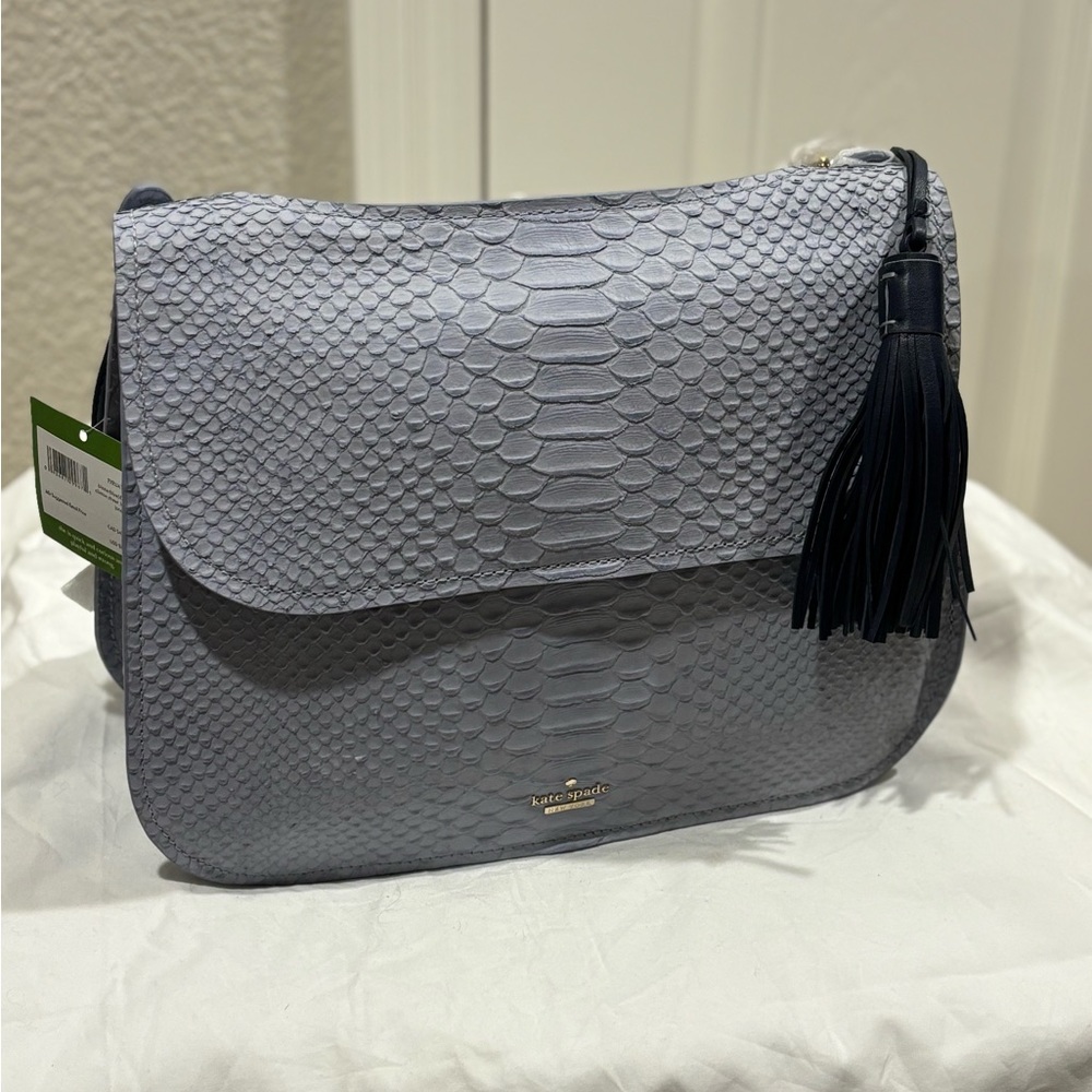 Kate Spade light blue crossbody bag